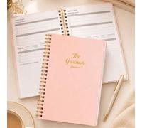 Shein Diario de Gratitud Colorido 2026 de 5 Minutos, Diario de Gratitud Diario Simple sin Fecha para la Felicidad, la Atención Plena y la Afirmación, + Pega