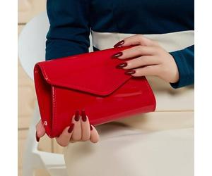 Shein Encantadora y encantadora bolsa cuadrada de PU sencilla, cierre magnético, elegante y de moda bolso de embrague, adecuado para fiestas de cumpleaños d