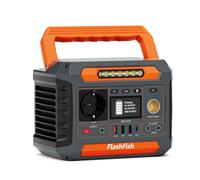 Shein Estación de energía portátil Flashfish, generador solar de 200 W para acampar al aire libre, banco de energía ligero de 144,3 Wh con salidas de CA, US