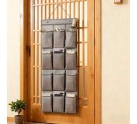 Shein Estante colgante para puerta o pared - organizador de puerta con 6/9/12/16 compartimentos para zapatos, accesorios, etc. - zapatero fabricado en polié
