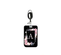 Shein Funda de identificación de empleado de plástico, contenedor de tarjeta de empleado creativo, estuche protector de tarjeta de personal de moda, organiz
