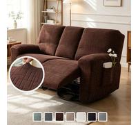 Shein Fundas para sofá reclinable de 1/2/3 plazas para sala de estar, fundas elásticas para sillón relax, fundas para sofá reclinable, fundas para muebles