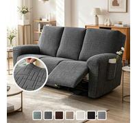 Shein Fundas para sofá reclinable de 1/2/3 plazas para sala de estar, fundas elásticas para sillón relax, fundas para sofá reclinable, fundas para muebles