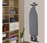 Shein Gancho para tabla de planchar, soporte para plancha, colgador de tabla de planchar, gancho de mesa de planchar de metal resistente para decoración y o
