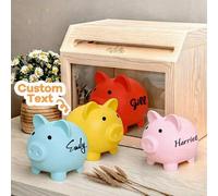 Shein Hucha personalizada grande, hucha de niña, hucha, hucha personalizada, regalo, regalo de cumpleaños, recuerdo de fiesta, calendario festivo, regalo pe