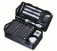 Shein Juego de 115 piezas de destornilladores de precisión multifuncionales con kit de herramientas de reparación magnéticas, con diseño antideslizante ergo