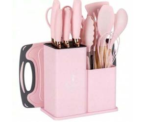 Shein Juego de 19 utensilios de cocina Elitehoff