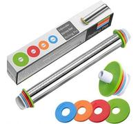 Shein Juego de rodillo versátil y duradero con grosor ajustable y tapete de silicona antiadherente para repostería precisa - perfecto para pizza, pasta, pas