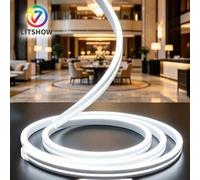 Shein Juego de tiras de luces LED blanco cálido, kit de tiras de luces LED, paquete de tiras de iluminación, luces LED, retroiluminación de TV, luces de esp