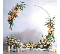 Shein Kit de arco de globos circular, 150/180 cm, soporte de plástico para lazos de globos, estantería para decoración de globos de Navidad, decoración de b