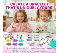 Shein Kit de pulsera con rollos adhesivos, libro de colección, set de 1000 mini pegatinas, rollos adhesivos usables y compartibles, set de cuentas para niño