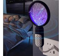 Shein Lámpara mata mosquitos UV alimentada por USB, trampa eléctrica para mosquitos, repelente de insectos silencioso, adecuado para dormitorio, sala de est