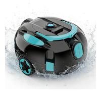 Shein Limpiador automático inteligente para piscinas, aspiradora robótica inalámbrica con doble rascador, estacionamiento automático y arranque con un solo