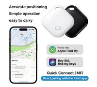 Shein Localizador Apple AirTag (solo iOS), alarma antirrobo para mascotas, rastreador GPS Bluetooth inteligente, localizador de automóviles - posicionamient