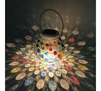 Shein Luces solares LED, lámparas solares de botella/tarro de vidrio para exteriores, luces solares colgantes para la noche, adecuadas para fiestas en el ja