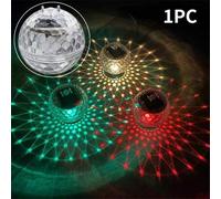 Shein Luz de piscina flotante con energía solar, luz LED bola mágica IP66 resistente al agua para decoración de jardín y patio, accesorio para piscina al ai