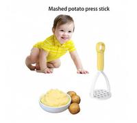 Shein Machacador manual de patatas, procesador de alimentos para bebés, herramienta de cocina para hacer puré de batata, patata, regalo ideal para mamás y b