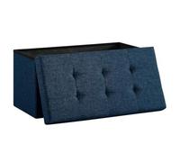 Shein Madera Nieve Banco con Almacenamiento, Banco Acolchado, Taburete, baúl con Capacidad de Carga de hasta 300 kg