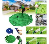 Shein Manguera de jardín extensible 30m/45m, mangueras para jardín, manguera de jardín flexible con pistola de pulverización de 7 funciones, manguera de agu
