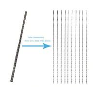 Shein Marco de sierra de mano ajustable, kit profesional de joyería adecuado para herramientas manuales multifuncionales para cortar madera, piedra y metal