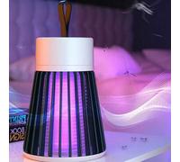 Shein Mata mosquitos eléctrico USB, lámpara repelente de mosquitos UV portátil, adecuado para picnic al aire libre, camping, hotel, hogar