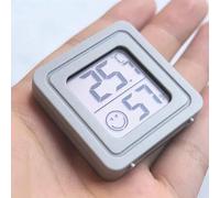 Shein Medidor de temperatura y humedad preciso e instantáneo, termómetro digital para interiores del hogar, probador de temperatura y humedad para automóvil