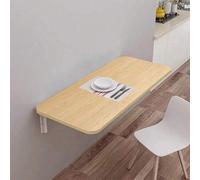 Shein Mesa de comedor plegable e invisible para cocina, escritorio flotante para ordenador, tocador para el hogar, banco de lavandería, mesa de pared plegab