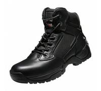 Shein NORTIV 8 Botas militares para hombre Botas tácticas con cremallera Botas tácticas Botas de seguridad Botas de combate Botas de combate Ejército Zapato