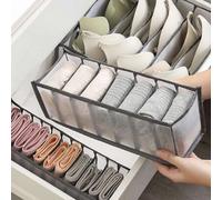 Shein Organizador de compartimento para ropa interior, caja de almacenamiento para calcetines y ropa interior, bolsa organizadora de cajones, viaje de veran