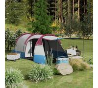 Shein Outsunny Tienda de Campaña Familiar para 2-3 Personas Tienda de Camping Plegable con 2 Habitaciones y Bolsa de Transporte Impermeable para Senderismo