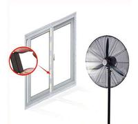 Shein Pantalla de ventana blanca, mosquitera magnética para puerta de ventana, mosquitera invisible desmontable para el hogar, diseñada especialmente para b