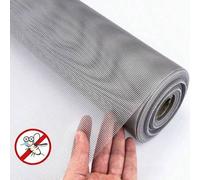 Shein Pantalla de ventana gris con alta transmisión de luz, malla invisible para insectos adecuada para balcón y jardín, se puede cortar libremente a medida
