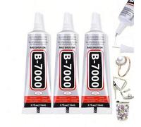 Shein Pegamento B7000 3ml/110ml/15ml/110ml para Diademas, Broches, Joyería, Incrustaciones de Diamantes, Pendientes y Colgantes, Adhesivo Fuerte para Manual