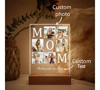 Shein Personalizado con foto impresa, regalo para mamá, decoración del hogar, regalo de aniversario, regalos personalizados para él ella, novio, novia, papá