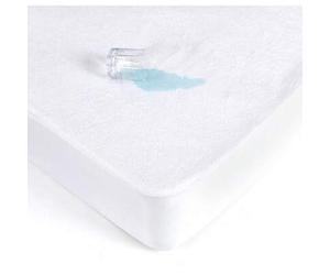 Shein Protector de Colchón Impermeable para Camas Individuales, Matrimoniales y Semidobles de Algodón, Protector de Colchón de Rizo Suave con Esquinas, Hipo