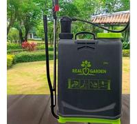 Shein Pulverizador de jardín de mochila a presión de 20L con boquillas - Palet, pulverizador de jardín patio césped con 5 boquillas de pulverización, mangue