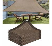 Shein Red de sombra perforada, tela de sombreado exterior - Durable, resistente al desgarro, fácil de instalar para balcón, patio y piscina - Proporciona un