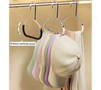 Shein Set de 12 piezas - 1 estante organizador de sombreros, 1 estante organizador de cinturones, estantes de almacenamiento de armario para cinturones, cor