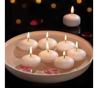 Shein Set de 150/100/80/50/30/20/10/1 pieza de velas flotantes perfumadas, adecuadas para la decoración de hoteles, cera flotante, velas de té, velas románt