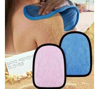 Shein Set de 2 herramientas para limpiar arena de playa, adecuadas para uso familiar, viajes a la playa, artículo de viaje esencial divertido y práctico. Ap