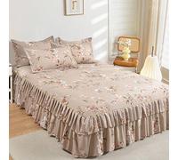 Shein Set de 3 piezas que incluye 1 canapé y 2 fundas de almohada, para todas las temporadas, de varios tamaños, conjunto de ropa de cama para el dormitorio