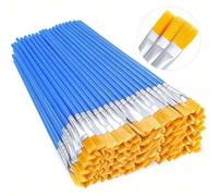 Shein Set de 30 piezas de pinceles finos de nailon para pintura de detalles con acuarela, útiles escolares de vuelta al colegio