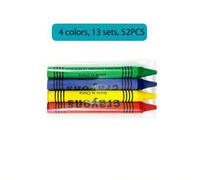 Shein Set de 4 colores de crayones (28 colores/52 colores/80 colores) | Suministros de arte profesionales, adecuados para niños, estudiantes y principiantes