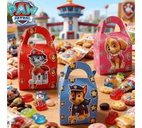 Shein Set de 6/12 cajas de regalo con diseños de los personajes de Paw Patrol como Rubble, Chase, Rocky, Zuma, Skye, Everest, Tracker, Tuck, Ella, Rex, Wild