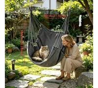 Shein Silla Columpio Portátil para Camping al Aire Libre - Diseño Estilo Hamaca Duradero, Tela Ligera y Resistente Adecuada para Patio Trasero, Viajes, Camp