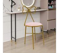 Shein Sillón de tocador con forma de mariposa, sillón de maquillaje, sillón con respaldo de mariposa. Ideal para dormitorio, sala de estar, etc.