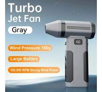 Shein Soplador de aire comprimido Ventilador de enfriamiento personal 108000RPM Alta potencia Soplador de aire eléctrico inalámbrico, equipado con batería r