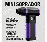 Shein Soplador de aire comprimido y ventilador de enfriamiento personal 108000RPM de alta potencia, soplador eléctrico inalámbrico con batería recargable de