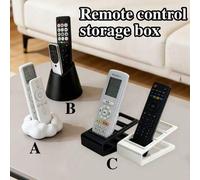 Shein Soporte multiusos para control remoto - Caja de almacenamiento de escritorio, Caja de almacenamiento de plástico montada en la pared, Caja de almacena