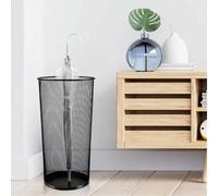 Shein Soporte para paraguas, base de secado de paraguas, soporte para paraguas de metal, soporte para entrada independiente, disponible en color plata y neg